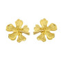 Boucles d'Oreilles HIBISCUS GM Or