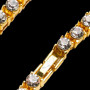 Collier cubain strass
