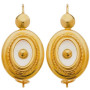 Boucles d'Oreilles Nacre 2 Griffes