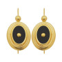 Boucles d'Oreilles ONYX 4 GRIFFES SABLAISE