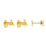 Boucles d'oreilles Ile de la Guadeloupe Or