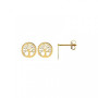 Boucles d'oreilles puces arbre de vie