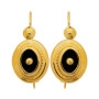 Boucles d'Oreilles ONYX 2 GRIFFES SABLAISE