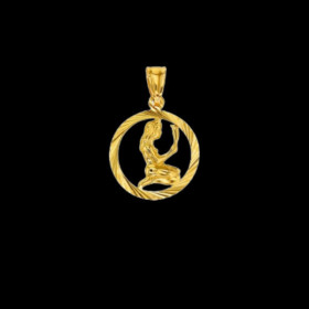 Pendentif Zodiaque Vierge en Or