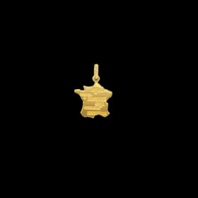 Pendentif Or Carte de la France