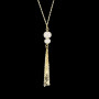 Collier deux perles de culture