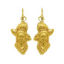 Boucles d'Oreilles Tête Antillaise