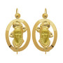 Boucles d'Oreilles Tête Antillaise