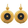 Boucles d'Oreilles ONYX 2 GRIFFES SABLAISE
