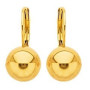 Boucles d'Oreilles Or 18 Carats BOULE