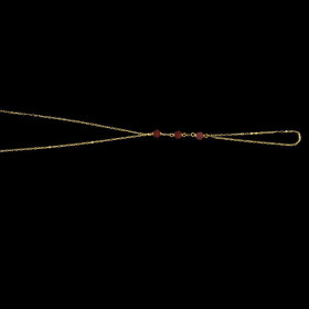 Bracelet Main Or 18 Carats Jaune Grenat