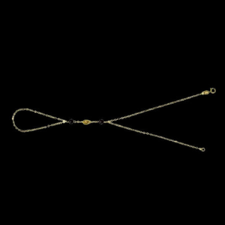 Bracelet Main Or 18 Carats Jaune Noeud Forcat