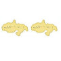 Boucles d'oreilles clous Carte Martinique