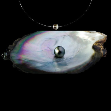 Collier perle de culture de Tahiti