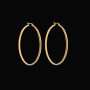 Boucles d'Oreilles Créoles Acier