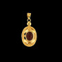 Pendentif Cornaline ajouré plaqué