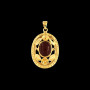 Pendentif Cornaline ajouré