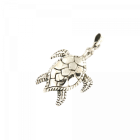 Pendentif Argent Tortue de Mer