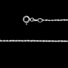 Chaîne Argent Maille Forçat