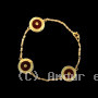 Bracelet Plaqué Or Cornaline