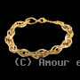Bracelet Plaqué Or Créole