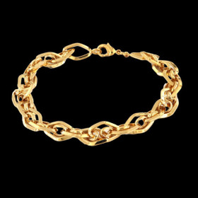 Bracelet Plaqué Or Créole
