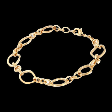 Bracelet Plaqué Or Créoles
