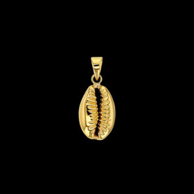 Pendentif coquillage Cauri en Or