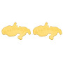 Boucles d'oreilles clous Carte Martinique