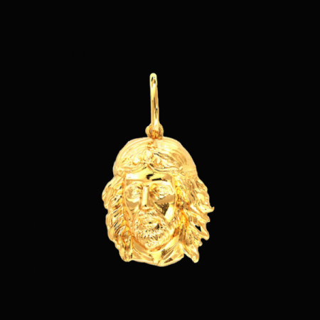 Pendentif Jésus Plaqué Or