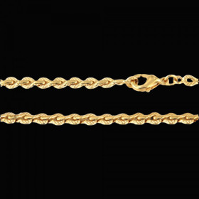 Collier Plaqué Or 45cm