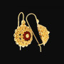 Boucles d'oreilles Créole Tété Antillaise