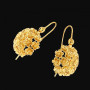 Boucles d'oreilles Créoles Fleur Tropical