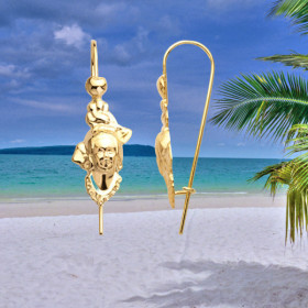 Boucles d'oreilles Madras