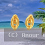 Boucles d'oreilles Créoles Clou forcat