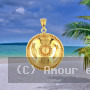 Pendentif Plaqué Or Tété créole
