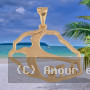 Pendentif Plaqué or 974 Paille ajouré