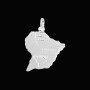 Pendentif Guyane Argent
