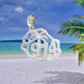 Pendentif 97. Carte des iles Argent