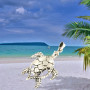Pendentif Argent Tortue de Mer