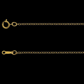 Chaîne maille Forçat Gold filled 1mm