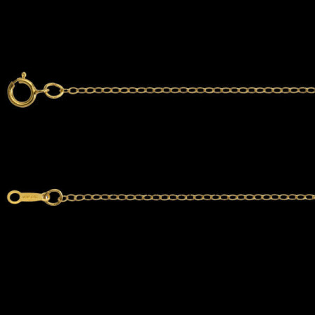 Chaîne maille Forçat Gold filled 1mm
