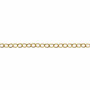 Chaîne maille Forçat Gold filled 1mm