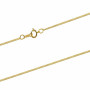 Chaîne maille Gourmette Gold filled 40