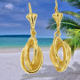 Boucles d'oreilles Plaqué Or Forcat GM