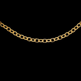 Collier maille Forçat 7 mm