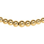 Collier Boules légères lisses en chute