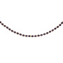 Collier Boules 4 mm cristal Grenat 8mm