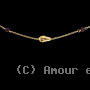 Collier 1 Noeuds Forçat cristaux Grenat