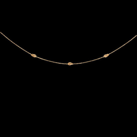 Collier 3 Noeuds piqué Forçat 4 mm
